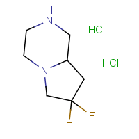CAS: 1305712-21-3 | PC400589 | 7,7-Difluorooctahydropyrrolo[1,2-a]pyrazine dihydrochloride