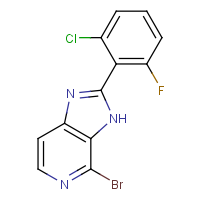 CAS: 1334411-85-6 | PC400590 | 4-Bromo-2-(2-chloro-6-fluorophenyl)-3H-Imidazo[4,5-c]pyridine