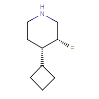 CAS: 1147422-11-4 | PC400593 | (3R,4S)-4-cyclobutyl-3-fluoropiperidine