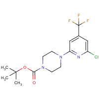 CAS: 1201675-03-7 | PC400603 | 6-Chloro-2-(4-tert-butoxycarbonylpiperazino)-4-(trifluoromethyl)pyridine