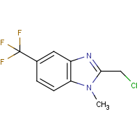 CAS: 942034-99-3 | PC400609 | 2-(Chloromethyl)-1-methyl-5-(trifluoromethyl)-1H-benzimidazole