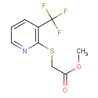 CAS: 1053660-04-0 | PC400612 | Methyl [[3-(trifluoromethyl)pyridin-2-yl]sulfanyl]acetate