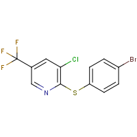 CAS: 1053658-57-3 | PC400614 | 2-(4-Bromophenyl)sulphanyl-3-chloro-5-(trifluoromethyl)pyridine