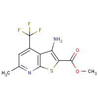 CAS: 313379-68-9 | PC400619 | Methyl 3-amino-6-methyl-4-(trifluoromethyl)thieno[2,3-b]pyridine-2-carboxylate