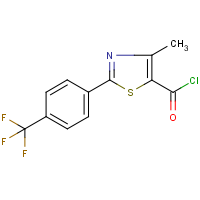 CAS:477291-09-1 | PC400625 | 4-Methyl-2-[4-(trifluoromethyl)phenyl]thiazole-5-carbonyl chloride