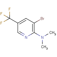 CAS: 216765-95-6 | PC400629 | 3-Bromo-2-(dimethylamino)-5-(trifluoromethyl)pyridine
