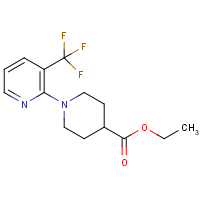 CAS:801306-50-3 | PC400639 | Ethyl 1-[3-(trifluoromethyl)pyridin-2-yl]piperidine-4-carboxylate