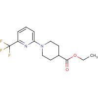 CAS:  | PC400640 | Ethyl 1-[6-(trifluoromethyl)pyridin-2-yl]piperidine-4-carboxylate