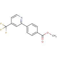 CAS: | PC400645 | Methyl 4-[4-(trifluoromethyl)pyridin-2-yl]benzoate