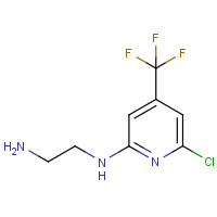 CAS: 1089330-39-1 | PC400654 | 6-Chloro-2-[2-(aminoethylamino)]-4-(trifluoromethyl)pyridine