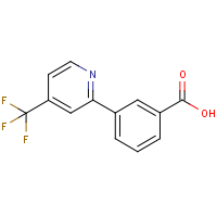 CAS:1299607-69-4 | PC400663 | 3-[4-(Trifluoromethyl)pyridin-2-yl]benzoic acid