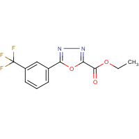 CAS:1432053-94-5 | PC400667 | Ethyl 5-[3-(trifluoromethyl)phenyl]-1,3,4-oxadiazole-2-carboxylate