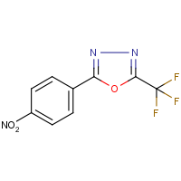CAS:156360-57-5 | PC400670 | 5-(4-Nitrophenyl)-2-(trifluoromethyl)-1,3,4-oxadiazole