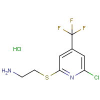 CAS: 1208081-83-7 | PC400676 | 6-Chloro-2-(2-aminoethyl)sulphanyl-4-(trifluoromethyl)pyridine hydrochloride