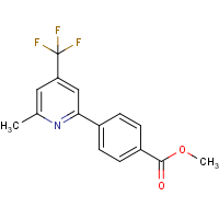 CAS: 1311278-62-2 | PC400684 | Methyl 4-[6-methyl-4-(trifluoromethyl)pyridin-2-yl]benzoate