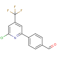 CAS:1299607-45-6 | PC400686 | 4-[6-Chloro-4-(trifluoromethyl)pyridin-2-yl]benzaldehyde
