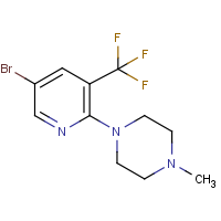 CAS: 1208081-84-8 | PC400689 | 5-Bromo-2-(4-methylpiperazin-1-yl)-3-(trifluoromethyl)pyridine