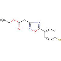 CAS: | PC400697 | Ethyl 2-[5-(4-fluorophenyl)-1,2,4-oxadiazol-3-yl]acetate