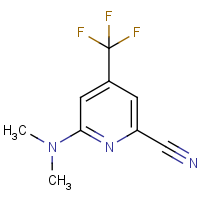 CAS:1431555-30-4 | PC400698 | 2-Cyano-6-(dimethylamino)-4-(trifluoromethyl)pyridine