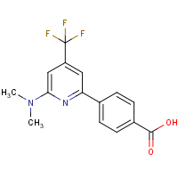 CAS:1208081-55-3 | PC401000 | 4-[6-Dimethylamino-4-(trifluoromethyl)pyridin-2-yl]benzoic acid