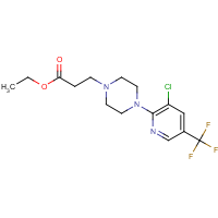 CAS:1672655-81-0 | PC401028 | Ethyl 3-[4-[3-chloro-5-(trifluoromethyl)pyridin-2-yl]piperazin-1-yl]propionate