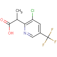 CAS: 1566079-39-7 | PC401030 | 2-[3-Chloro-5-(trifluoromethyl)pyridin-2-yl]propionic acid