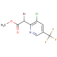 CAS: 1672655-82-1 | PC401031 | Methyl 2-bromo-2-[3-chloro-5-(trifluoromethyl)pyridin-2-yl]acetate