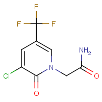 CAS: 923155-43-5 | PC401034 | 2-[3-Chloro-2-oxo-5-(trifluoromethyl)pyridin-1-yl]acetamide