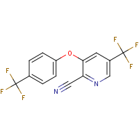 CAS:338759-13-0 | PC401045 | 2-Cyano-5-(trifluoromethyl)-3-[4-(trifluoromethyl)phenoxy]pyridine