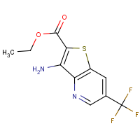 CAS: 1357943-66-8 | PC401052 | Ethyl 3-amino-6-(trifluoromethyl)thieno[3,2-b]pyridine-2-carboxylate