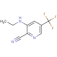 CAS:1449117-67-2 | PC401053 | 2-Cyano-3-(ethylamino)-5-(trifluoromethyl)pyridine
