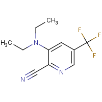 CAS: 1449117-58-1 | PC401055 | 3-(Diethylamino)-2-cyano-5-(trifluoromethyl)pyridine