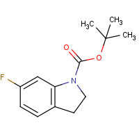 CAS:1065183-64-3 | PC402023 | tert-Butyl 6-fluoro-2,3-dihydro-1H-indole-1-carboxylate