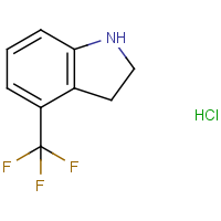 CAS:905274-07-9 | PC402024 | 4-(Trifluoromethyl)-2,3-dihydro-1H-indole hydrochloride