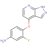 CAS:1115490-85-1 | PC402030 | 3-Fluoro-4-(1H-pyrazolo[3,4-b]pyridin-4-yloxy)aniline