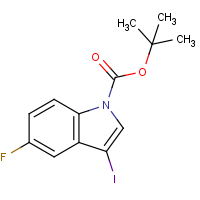 CAS:192189-13-2 | PC402039 | tert-Butyl 5-fluoro-3-iodo-1H-indole-1-carboxylate