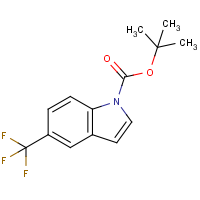 CAS:351500-12-4 | PC402040 | tert-Butyl 5-(trifluoromethyl)-1H-indole-1-carboxylate
