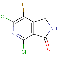CAS: 1312693-69-8 | PC402057 | 4,6-Dichloro-7-fluoro-1,2-dihydro-3H-pyrrolo[3,4-c]pyridin-3-one