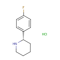 CAS:1391431-07-4 | PC402100 | (S)-2-(4-Fluorophenyl)piperidine hydrochloride
