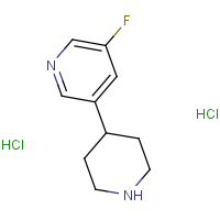 CAS: 1638968-09-8 | PC402103 | 3-Fluoro-5-(piperidin-4-yl)pyridine dihydrochloride