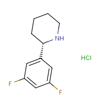 CAS: 1212946-48-9 | PC402107 | (S)-2-(3,5-Difluorophenyl)piperidine hydrochloride