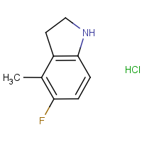 CAS:1388063-84-0 | PC402111 | 5-Fluoro-4-methylindoline hydrochloride