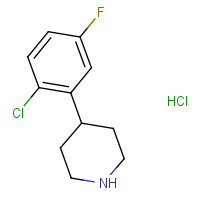 CAS:1821329-21-8 | PC402112 | 4-(2-Chloro-5-fluorophenyl)piperidine hydrochloride
