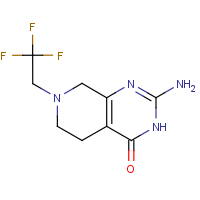 CAS: 1782248-28-5 | PC402129 | 2-Amino-7-(2,2,2-trifluoroethyl)-5,6,7,8-tetrahydropyrido[3,4-d]pyrimidin-4(3H)-one