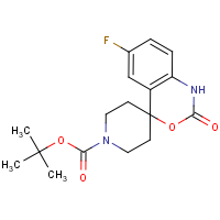CAS: 345938-08-1 | PC402131 | tert-Butyl 6-fluoro-2-oxo-1,2-dihydrospiro[benzo[d][1,3]oxazine-4,4'-piperidine]-1'-carboxylate