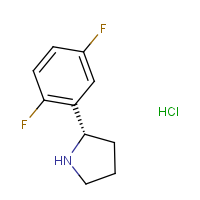CAS: 1443624-23-4 | PC402133 | (S)-2-(2,5-Difluorophenyl)pyrrolidine hydrochloride