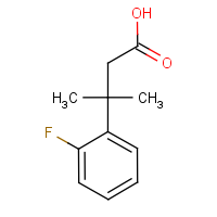 CAS:  | PC403012 | 3-(2-Fluorophenyl)-3-methylbutanoic acid
