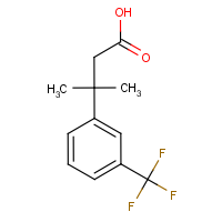 CAS: | PC403015 | 3-Methyl-3-[3-(trifluoromethyl)phenyl]butanoic acid