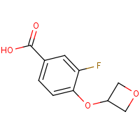 CAS:1346498-50-7 | PC403026 | 3-Fluoro-4-(oxetan-3-yloxy)benzoic acid