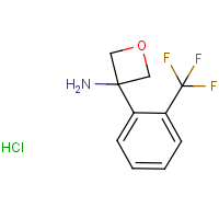 CAS:1349715-87-2 | PC403037 | 3-[2-(Trifluoromethyl)phenyl]oxetan-3-amine hydrochloride